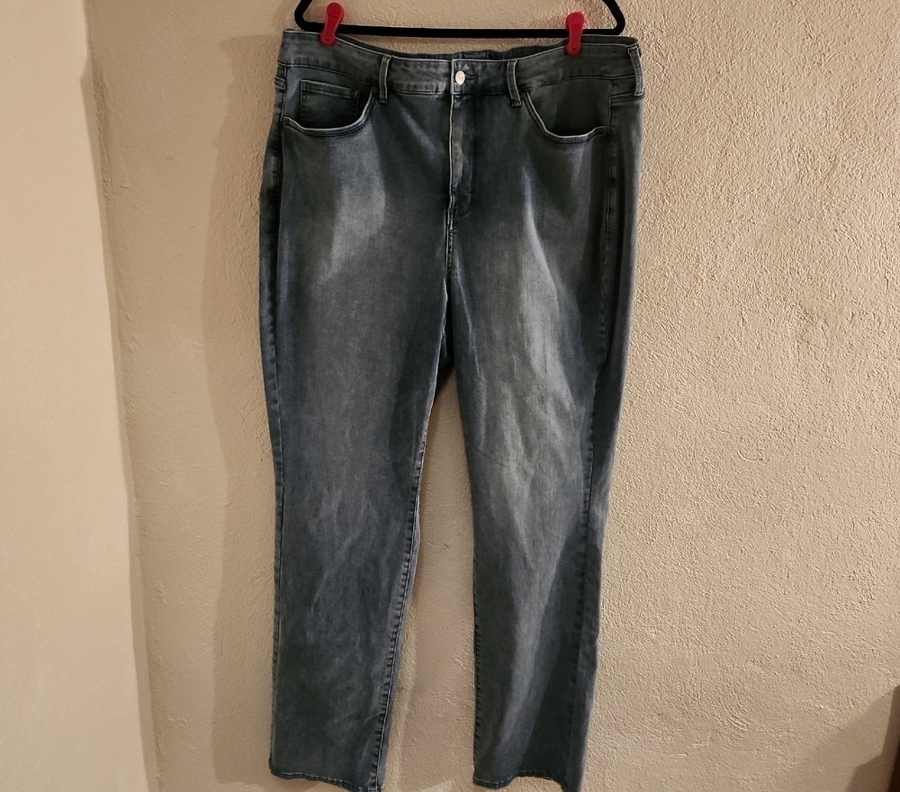 NYDJ Women Straight Leg Jeans Size 20 Tall